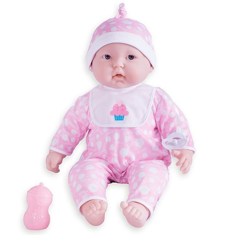 Designed by Berenguer Puppe 51 cm - Viele Babys kuscheln - Umarmbare rosa Puppe