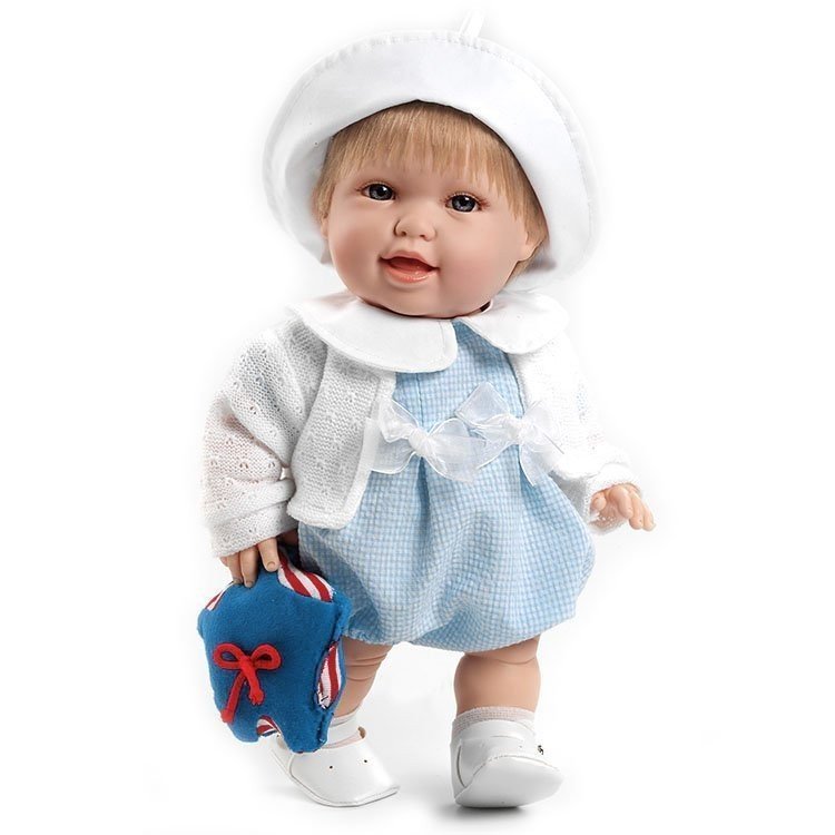 Berjuan Puppe 38 cm - Boutique Puppen - Andrea blonder Junge
