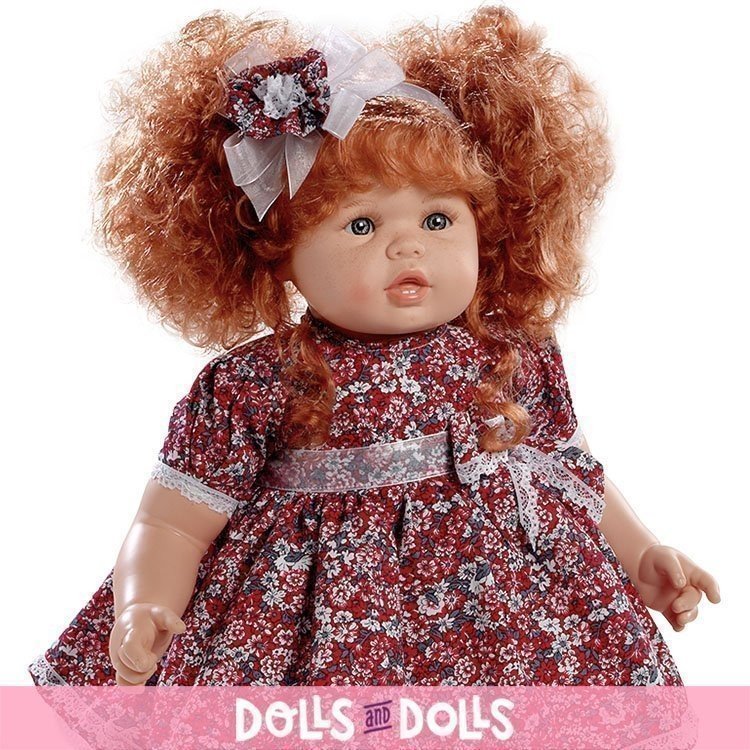 Berjuan Puppe 63 cm - Boutique Puppen - Anne mit Blumenkleid
