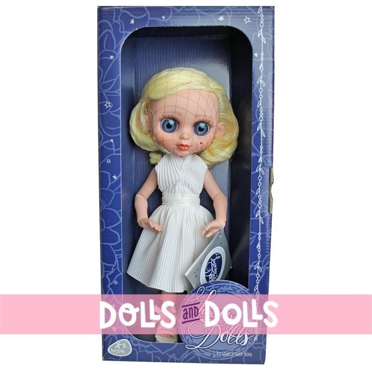 Berjuan Puppe 35 cm - Luxuspuppen - The Biggers mit Gelenk - Marilyn