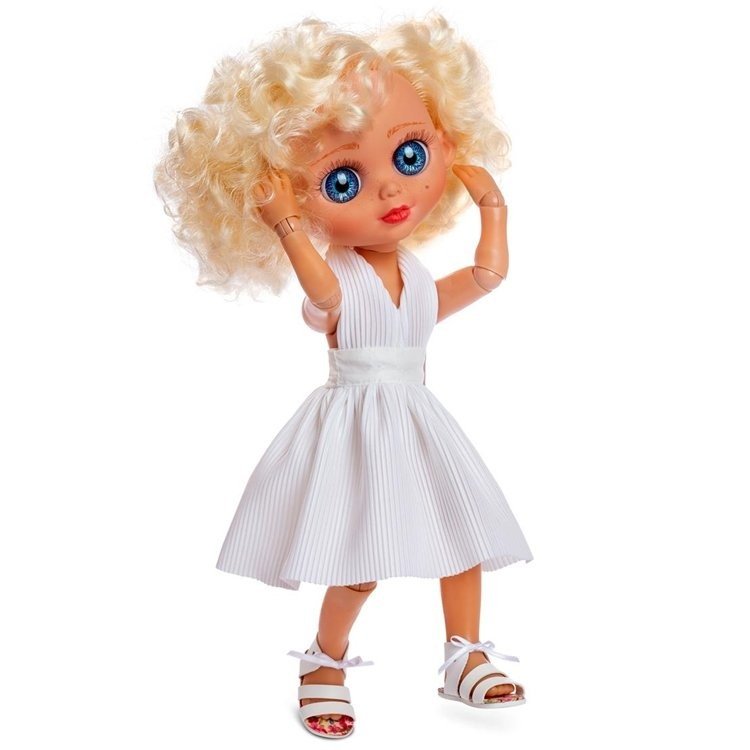 Berjuan Puppe 35 cm - Luxuspuppen - The Biggers mit Gelenk - Marilyn