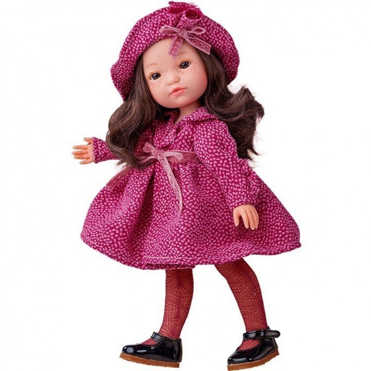Berjuan Puppe 35 cm - Boutique Puppen - Brunette Fashion Girl