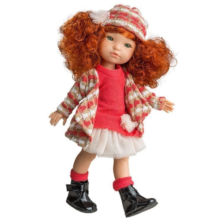 Berjuan Puppe 35 cm - Boutique Puppen - Redhead Fashion Girl