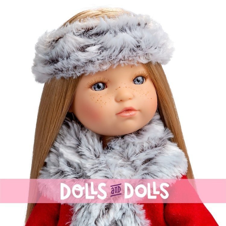 Berjuan Puppe 35 cm - Boutique Puppen - Fashion Girl blond mit langen Haaren