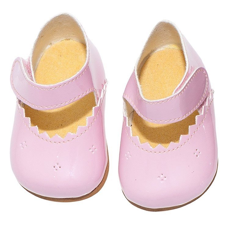 Ergänzungen für Así Puppe 43 bis 46 cm - Rosa Schuhe für María, Pablo, Leo und Limited Series Puppe