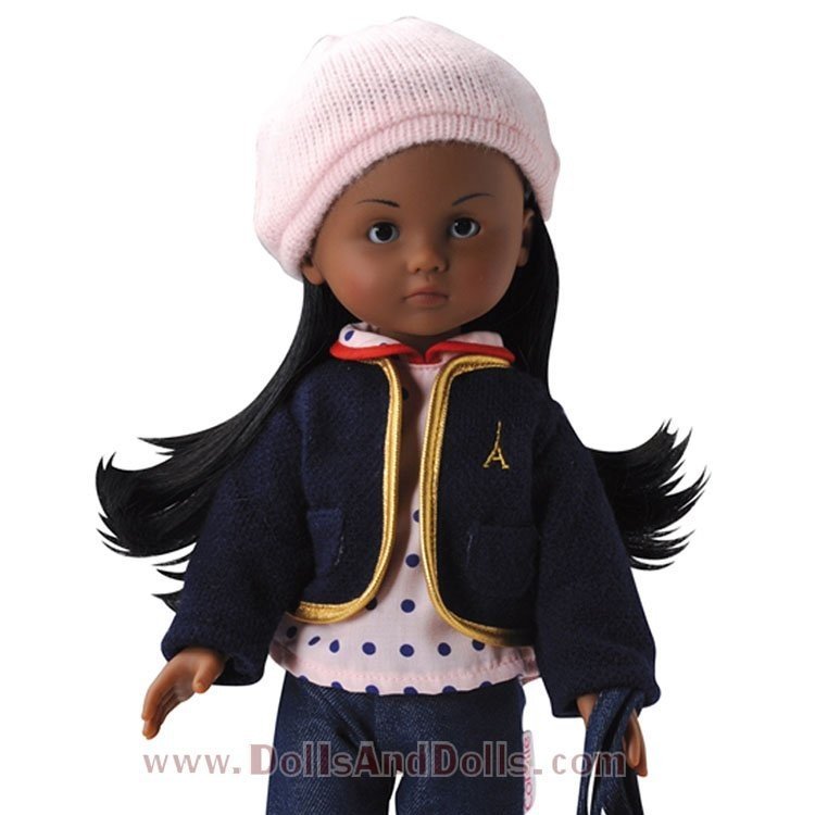 Cécile am Eiffelturm