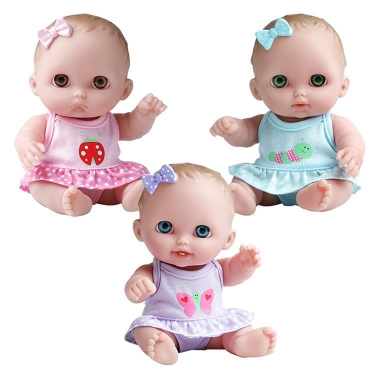 Entworfen von Berenguer Puppen 21 cm Lil Cutesies Set aus Bibi Lulu und Mimi Dolls And Dolls Sammlerpuppenladen