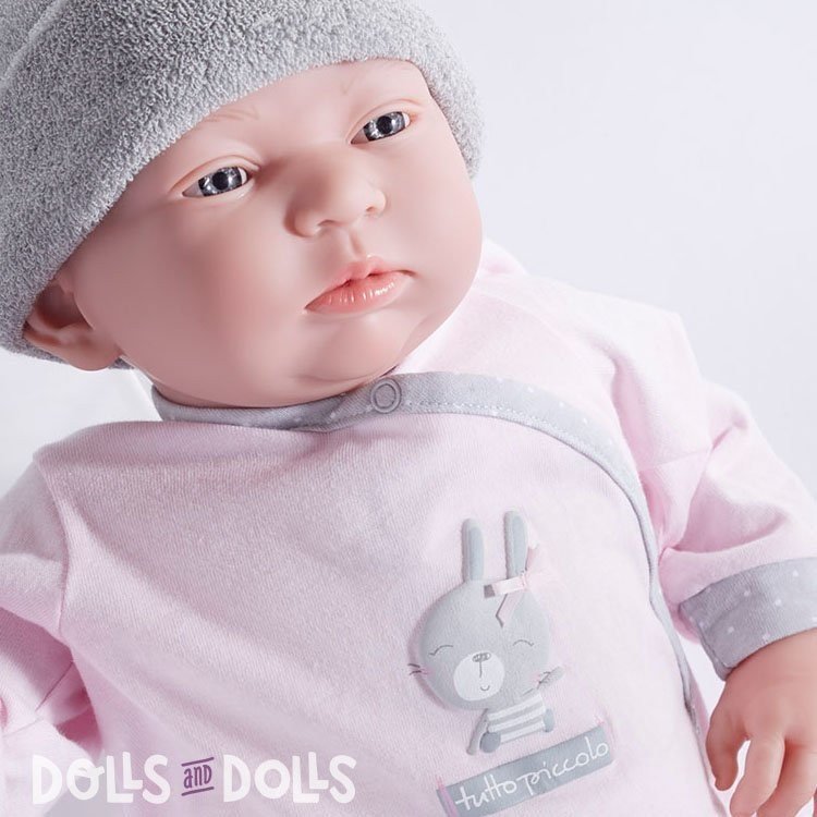 Puppen von Berenguer 51 cm - Lucia mit Tutto Piccolo Pyjama mit Hase