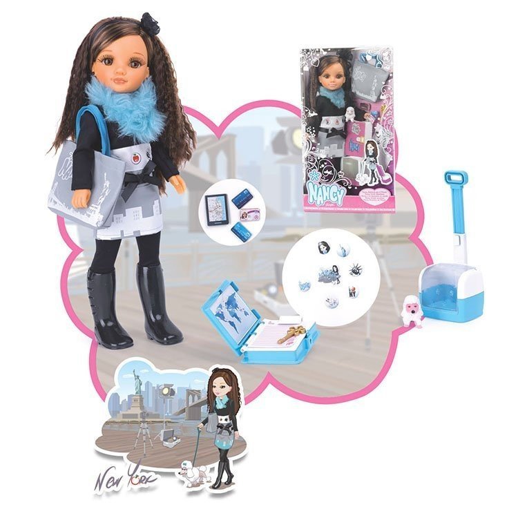 Nancy Puppe 43 cm - Abenteuer der Welt - New York