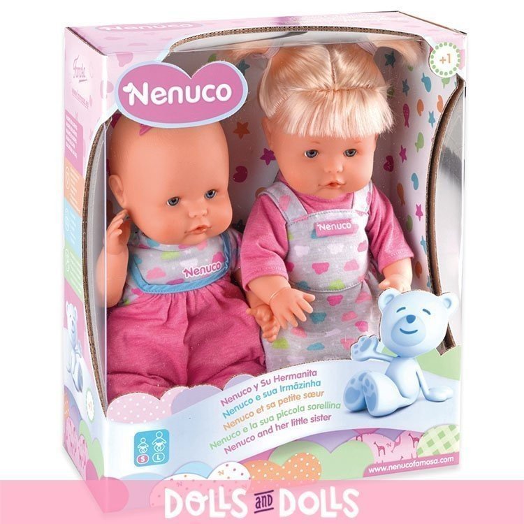 Nenuco Puppen 35 cm - Nenuco und ihre kleine Schwester