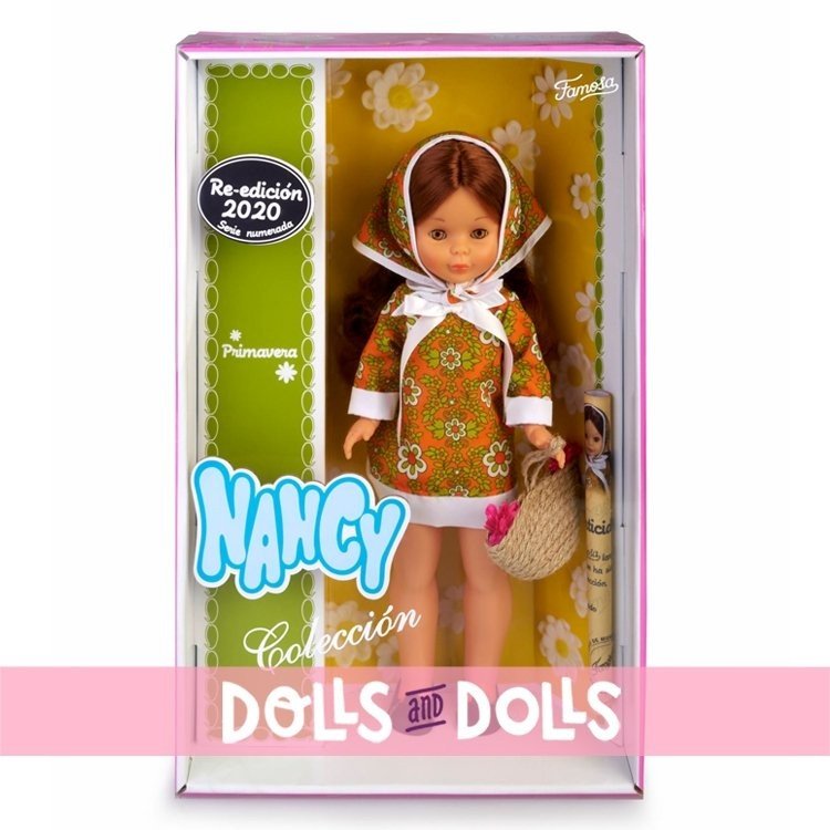 Nancy Collection Puppe 41 cm - 70er Frühjahr / 2020 Reedition