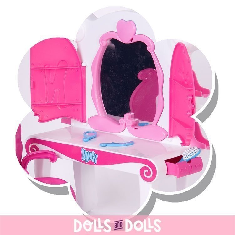 Ergänzungen für Nancy Puppe 43 cm - Magischer Schminktisch