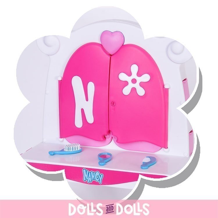 Ergänzungen für Nancy Puppe 43 cm - Magischer Schminktisch