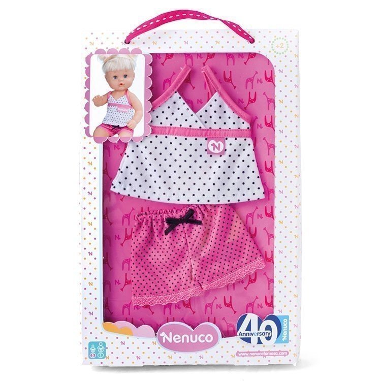 Outfit für Nenuco Puppe 35 cm - Pyjama-Set