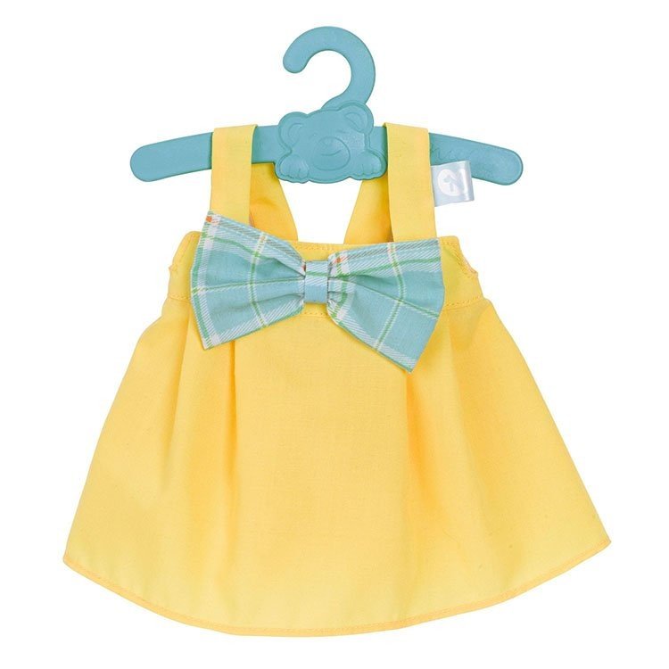 Nenuco Puppe Outfit 42 cm - Gelbes Kleid mit Bindung
