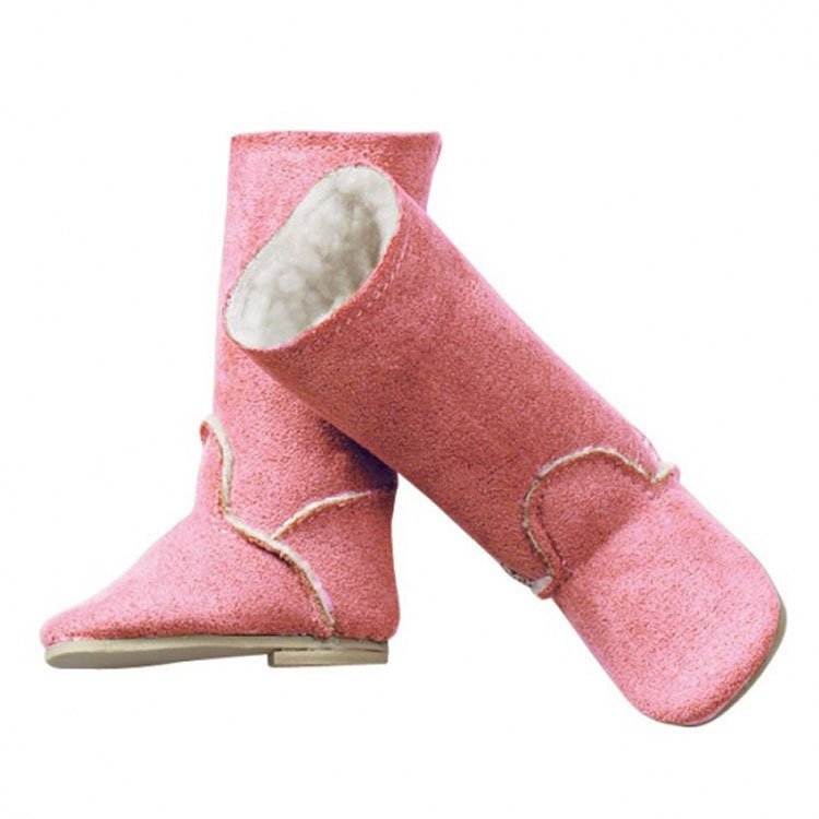 Ergänzungen für Götz Puppe 42-50 cm - Rosa Winterstiefel