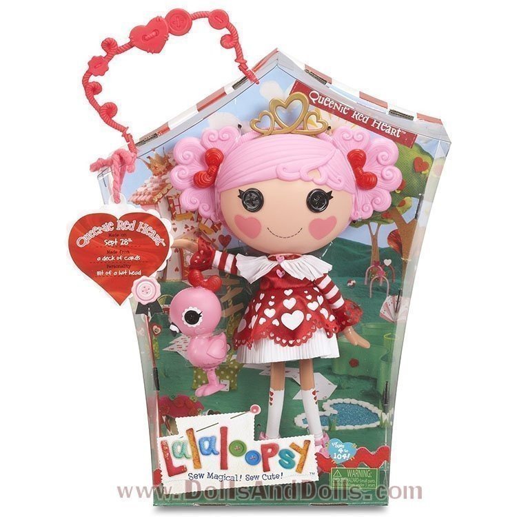 Lalaloopsy Puppe 31 cm - Queenie Red Heart