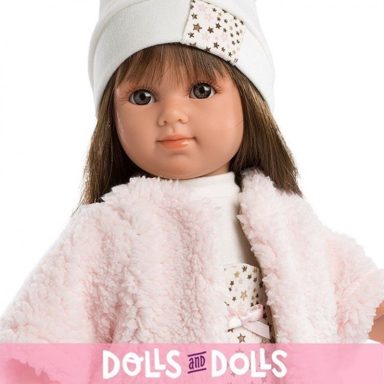 Llorens Puppe 35 cm - Braunes Haar Elena