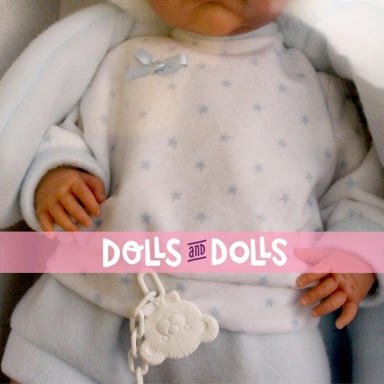 Llorens Puppe 42 cm - Lalo mit Sternenschlafsack