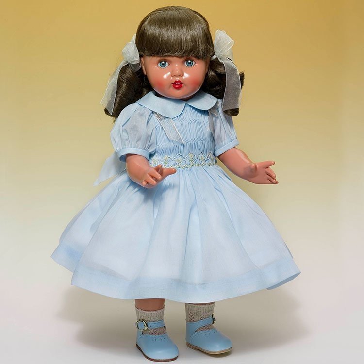 Mariquita Pérez Puppe 50 cm - Spezielles hellblaues Kleid