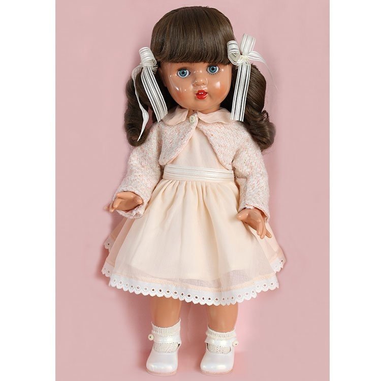 Mariquita Pérez Puppe 50 cm - Mit rosa Kleid und Jacke