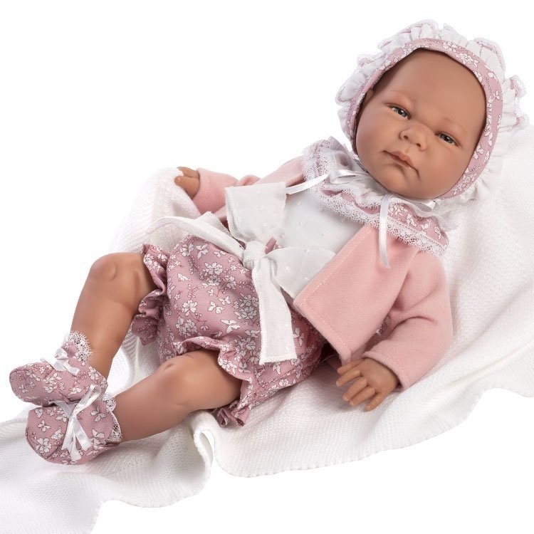 Así Puppe 46 cm - Ainhoa, limitierte Serie Reborn Puppe