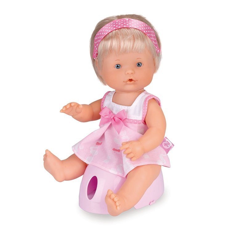 Nenuco Puppe 35 cm - Pinkes Puppenoutfit, das trinkt und pinkelt?
