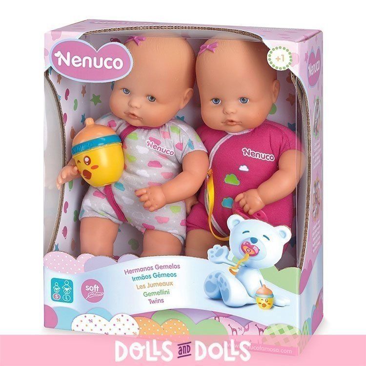 Nenuco Puppe 35 cm - Zwillinge