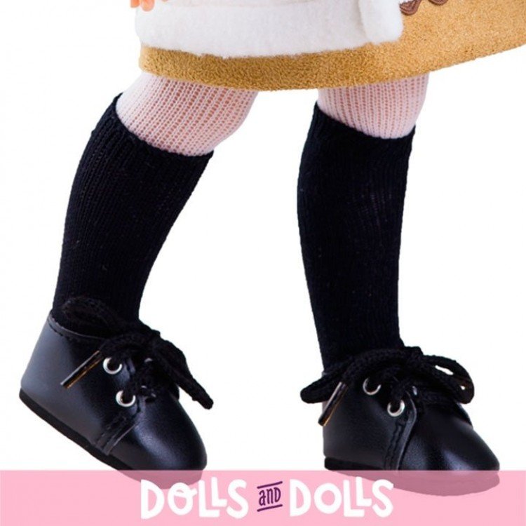 Zubehör für Paola Reina 32 cm Puppe - Las Amigas - Schwarze Socken