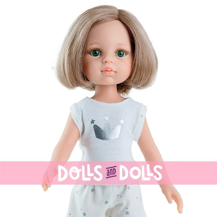 Paola Reina Puppe 32 cm - Las Amigas - Carla Pyjamas