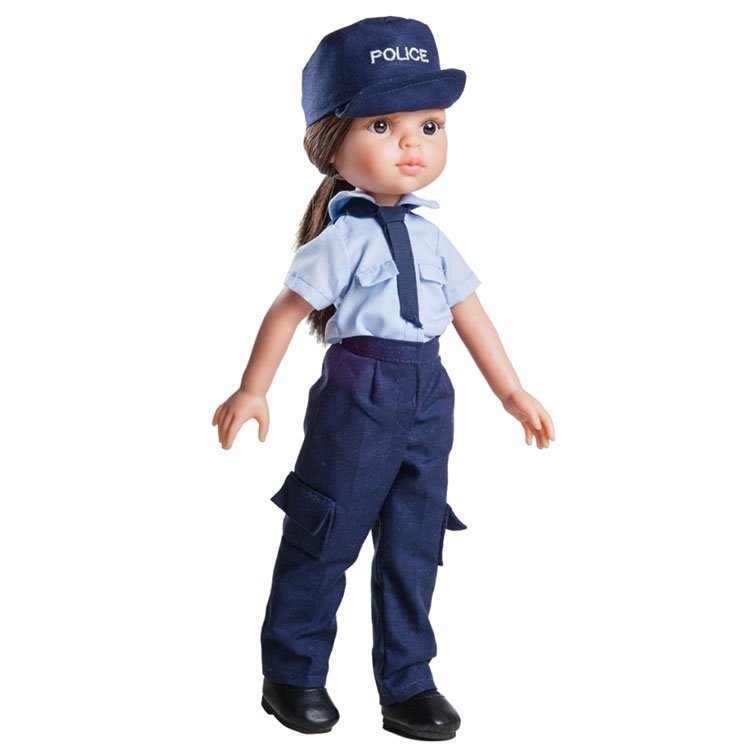 Paola Reina Puppe 32 cm - Las Amigas - Carol Polizistin