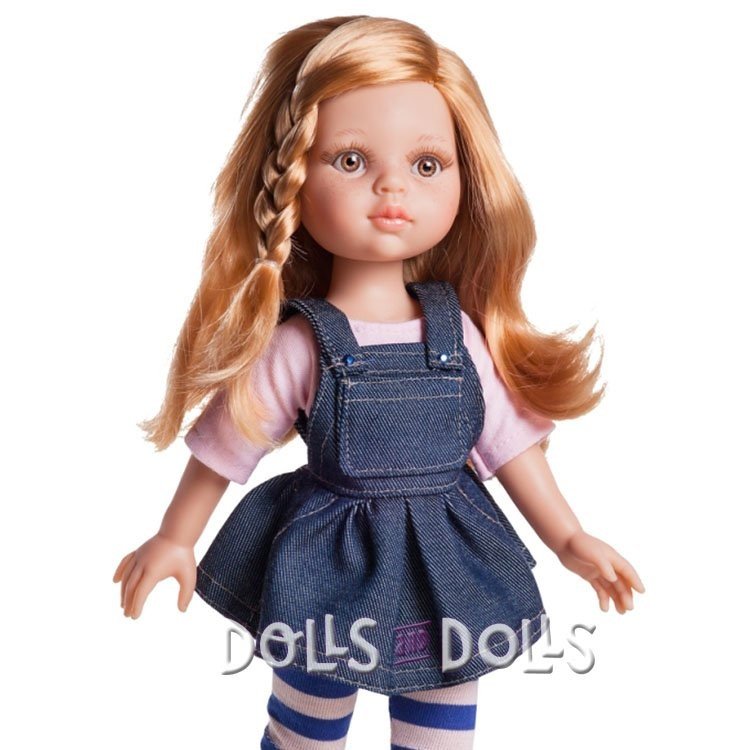 Paola Reina Puppe 32 cm - Las Amigas - Dasha mit Jeanskleid