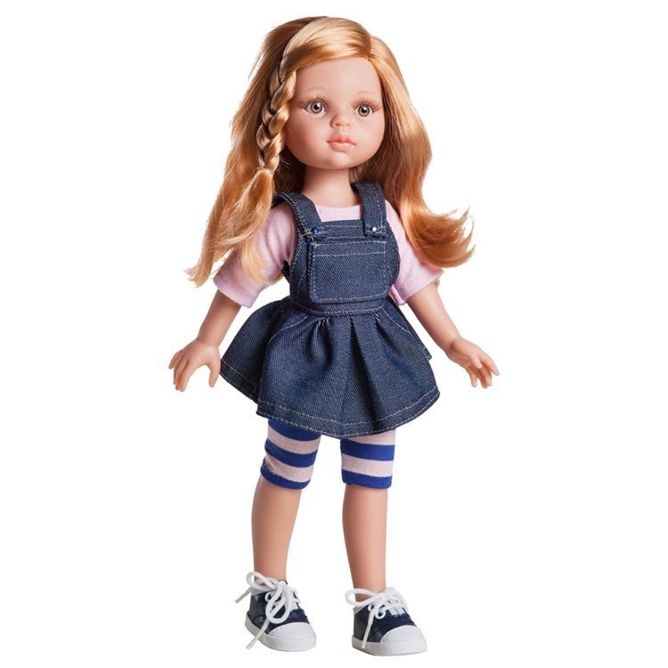Paola Reina Puppe 32 cm - Las Amigas - Dasha mit Jeanskleid