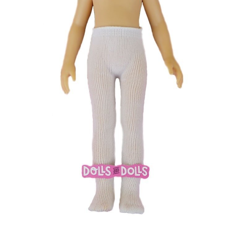 Zubehör für Paola Reina 32 cm Puppe - Las Amigas - Weiße Strumpfhose