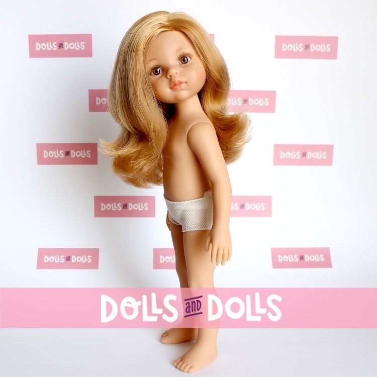 Paola Reina Puppe 32 cm - Las Amigas - Amélie ohne Kleidung