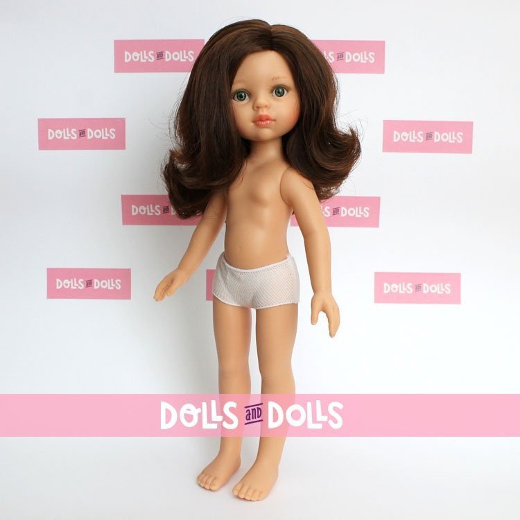 Paola Reina Puppe 32 cm - Las Amigas - Carol ohne Kleidung