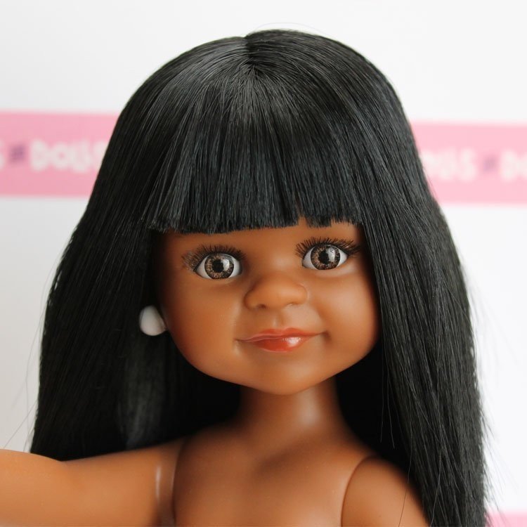 Paola Reina Puppe 32 cm - Las Amigas - Afrikanische Cleo ohne Kleidung