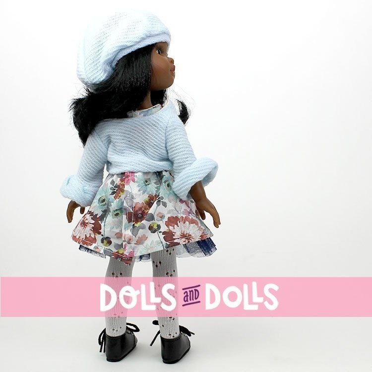 Paola Reina Puppe 32 cm - Las Amigas - Nora mit französischer Baskenmütze