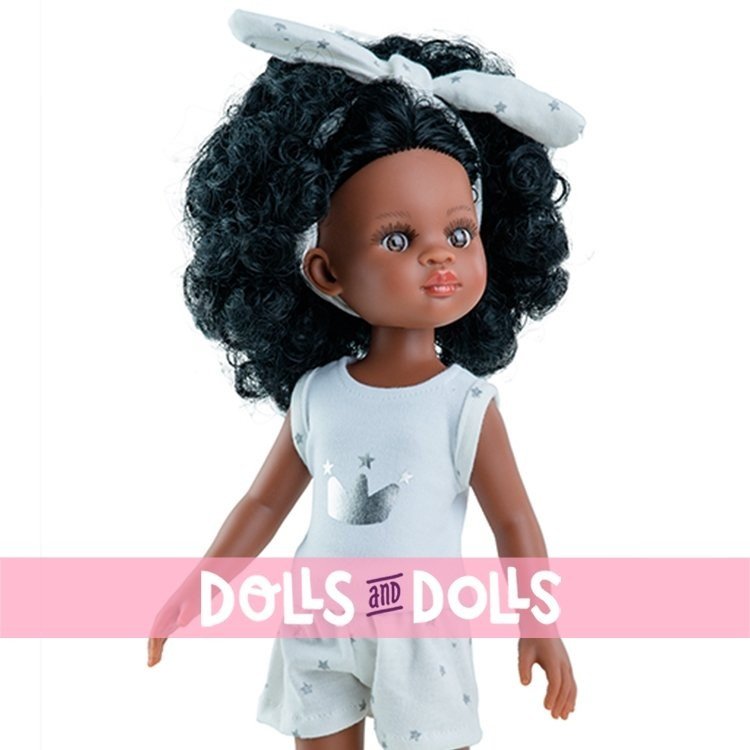 Paola Reina Puppe 32 cm - Las Amigas - Nora Pyjamas