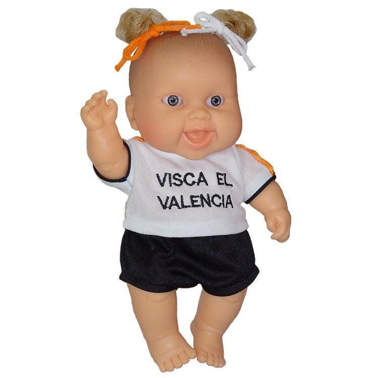 Paola Reina Puppe 22 cm - Los Peque futbolistas - Valencia Mädchen
