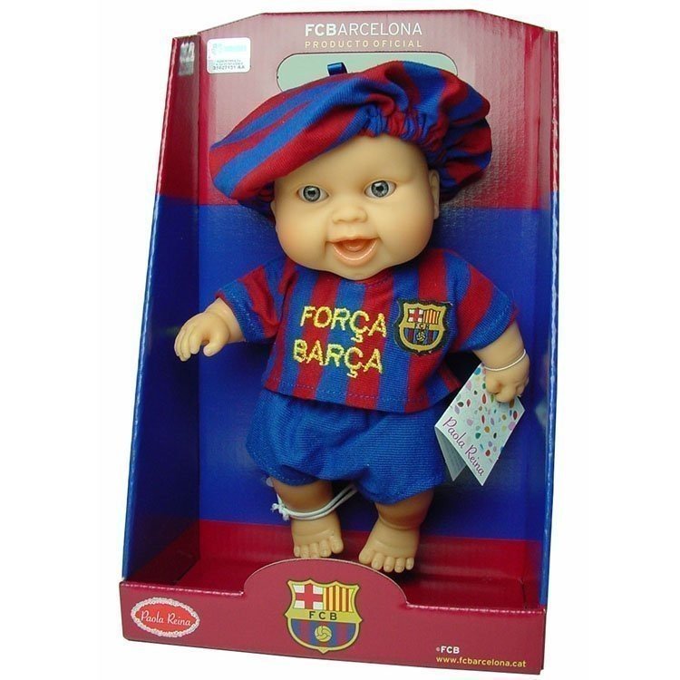 Paola Reina Puppe 22 cm - Los Peque futbolistas - Barcelona Junge