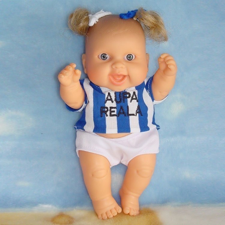 Paola Reina Puppe 22 cm - Los Peque futbolistas - Real Sociedad girl