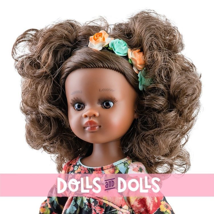 Paola Reina Puppe 32 cm - Las Amigas - Nora mit Blumenkleid
