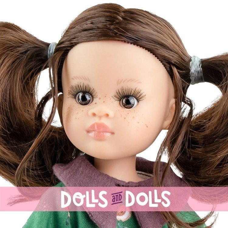 Paola Reina Puppe 32 cm - Las Amigas Articulated - Noelia mit Entenkleid