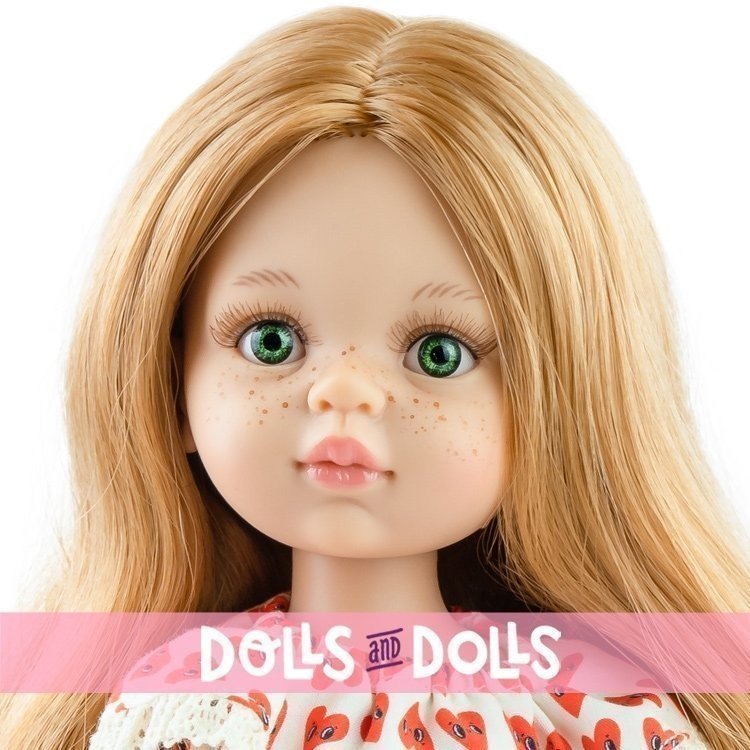 Paola Reina Puppe 32 cm - Las Amigas - Dascha mit Herzen