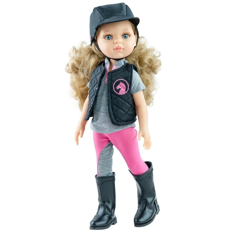 Paola Reina Puppe 32 cm - Las Amigas - Carla reitet