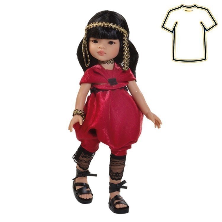 Paola Reina Puppe Outfit 32 cm - Las Amigas - Kleid Lian
