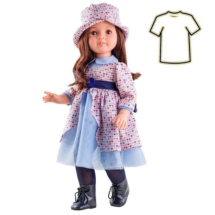 Outfit für Paola Reina Puppe 60 cm - Las Reinas - Kleid Lidia