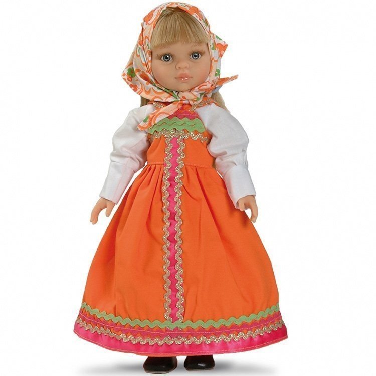 Paola Reina Puppe 32 cm - Las Amigas - Marina Orange