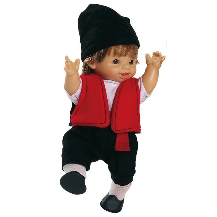 Paola Reina Puppe 21 cm - Paolitos y Paolitas - Asturischer Junge